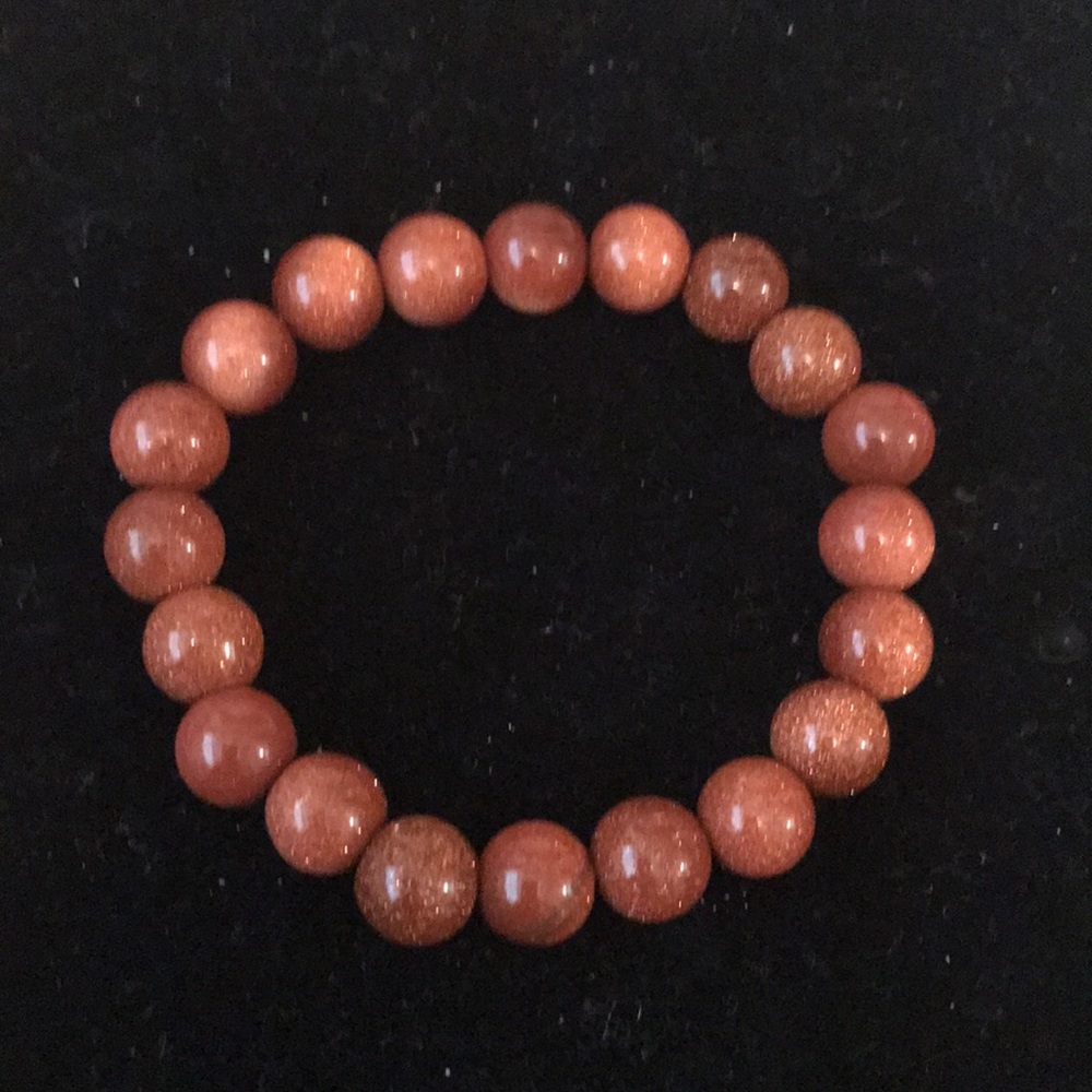 Copper mala bracelet